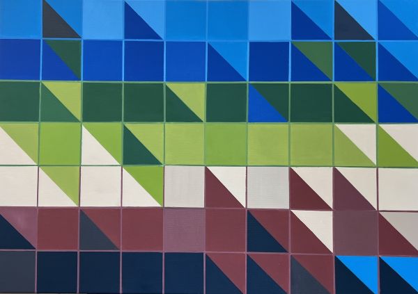 Sommertag 70 x 100 RED 13